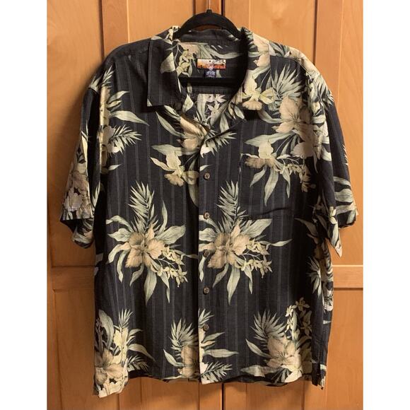 Mens Havana Jacks Cafe XXL Short Sleeve Hawaiian Shirt - Picture 3 of 9